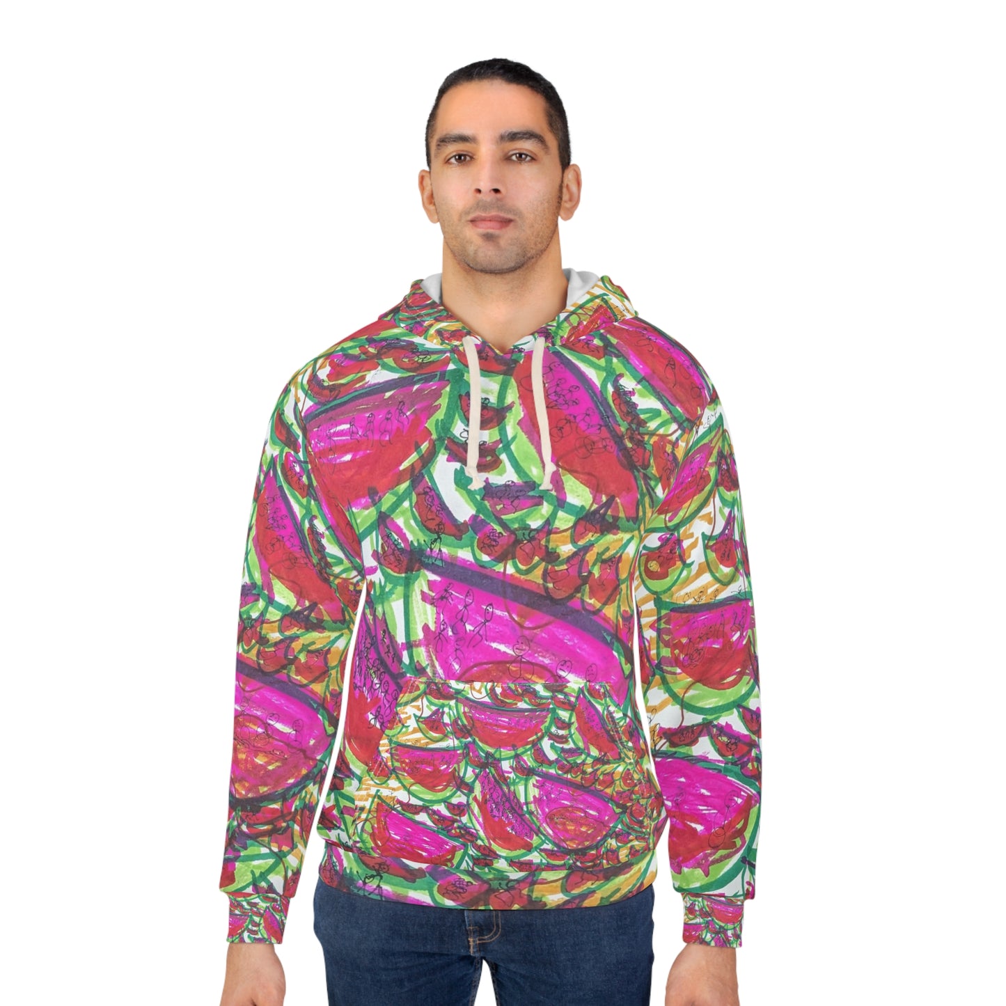 Watermelon Hoodie - Unisex Pullover