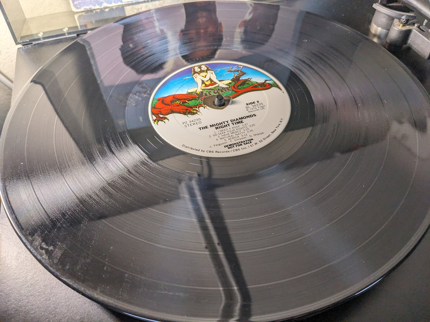 The Mighty Diamonds - Right Time (1976) Promo, LP