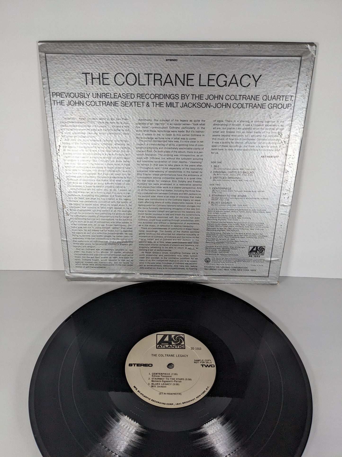 John Coltrane - The Coltrane Legacy - LP Vinyl Record (1970)
