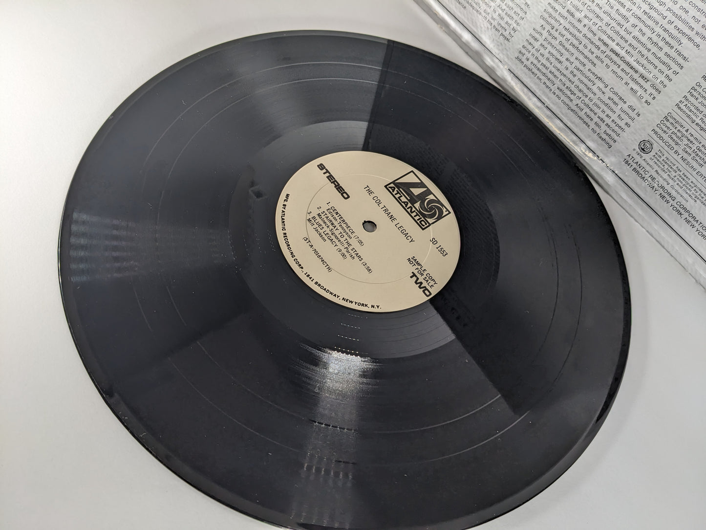 John Coltrane - The Coltrane Legacy - LP Vinyl Record (1970)