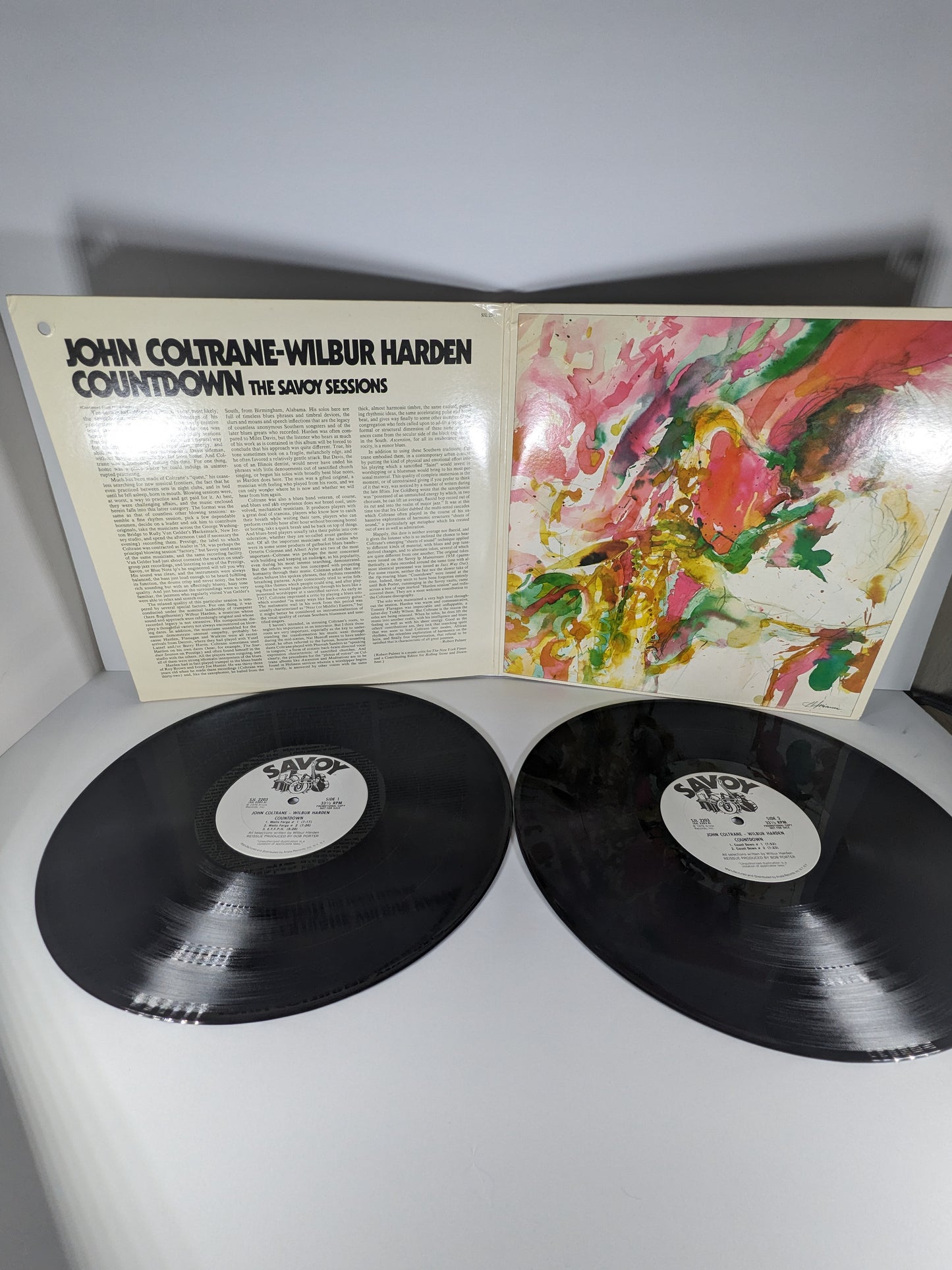 John Coltrane - Wilbur Harden - Countdown: The Savoy Sessions - 2xLP Vinyl Record (1976)