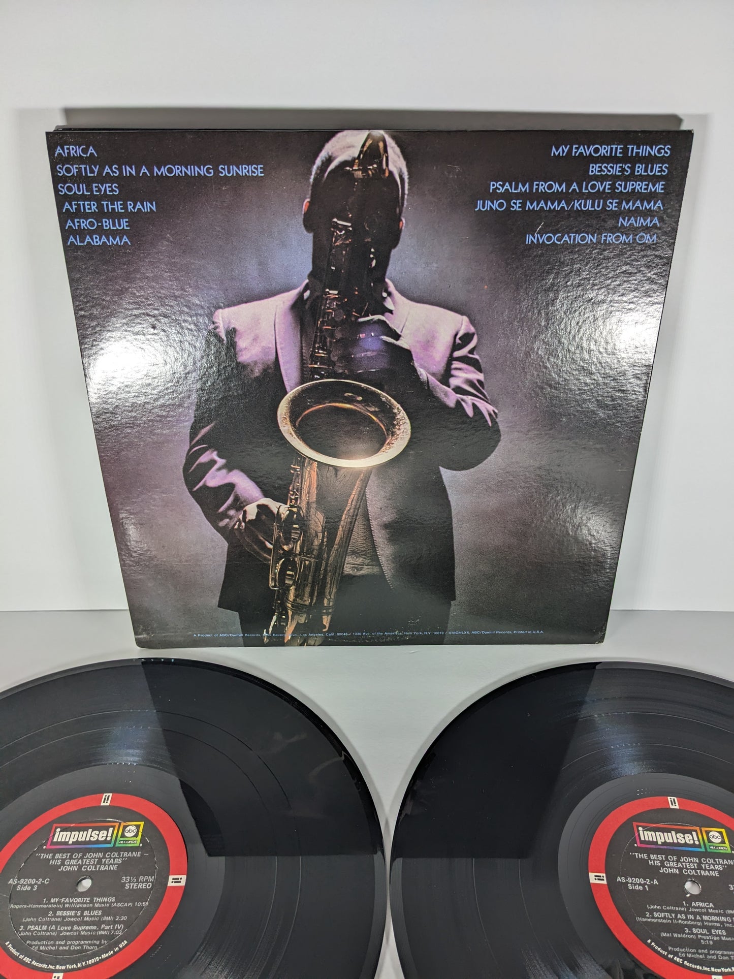 John Coltrane - His Greatest Years - 2xLP Vinyl Record (1972)