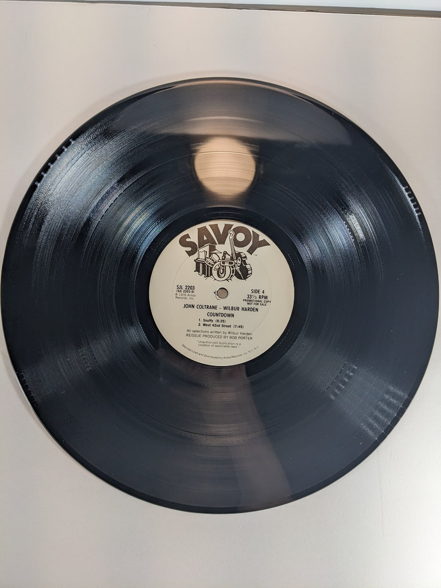 John Coltrane - Wilbur Harden - Countdown: The Savoy Sessions - 2xLP Vinyl Record (1976)