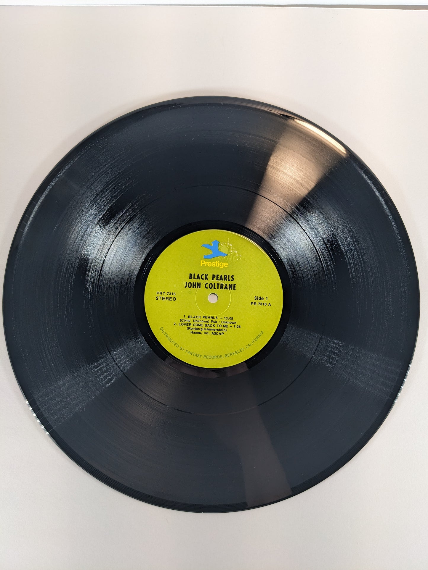John Coltrane - Black Pearls - LP Vinyl Record (1964) - PRT 7316