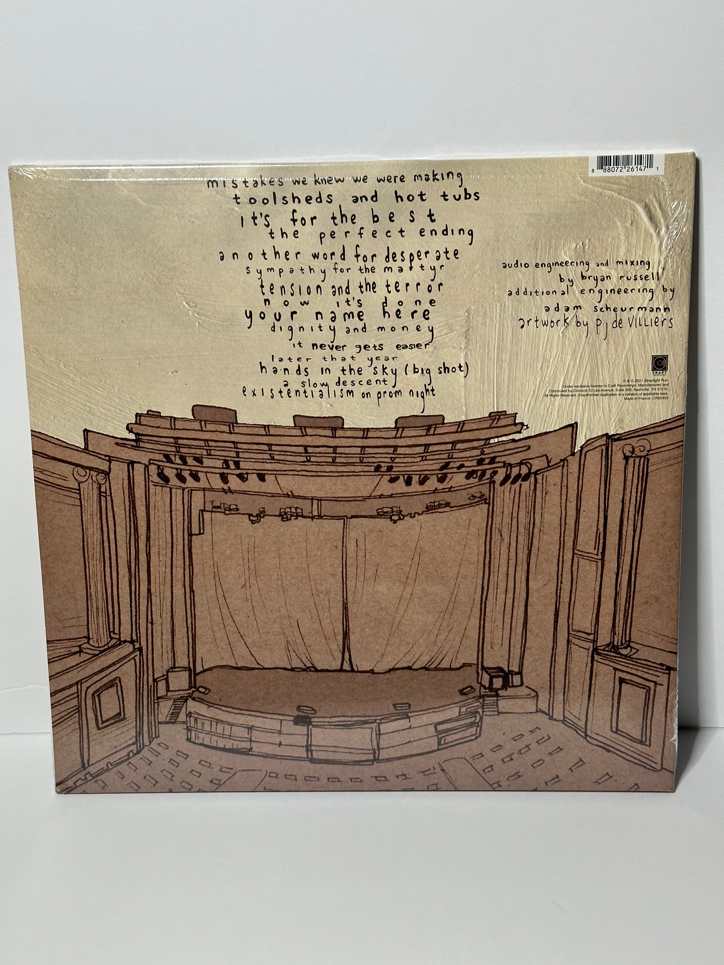 Straylight Run – Live At The Patchogue Theatre 2LP Vinyl Record (2021)