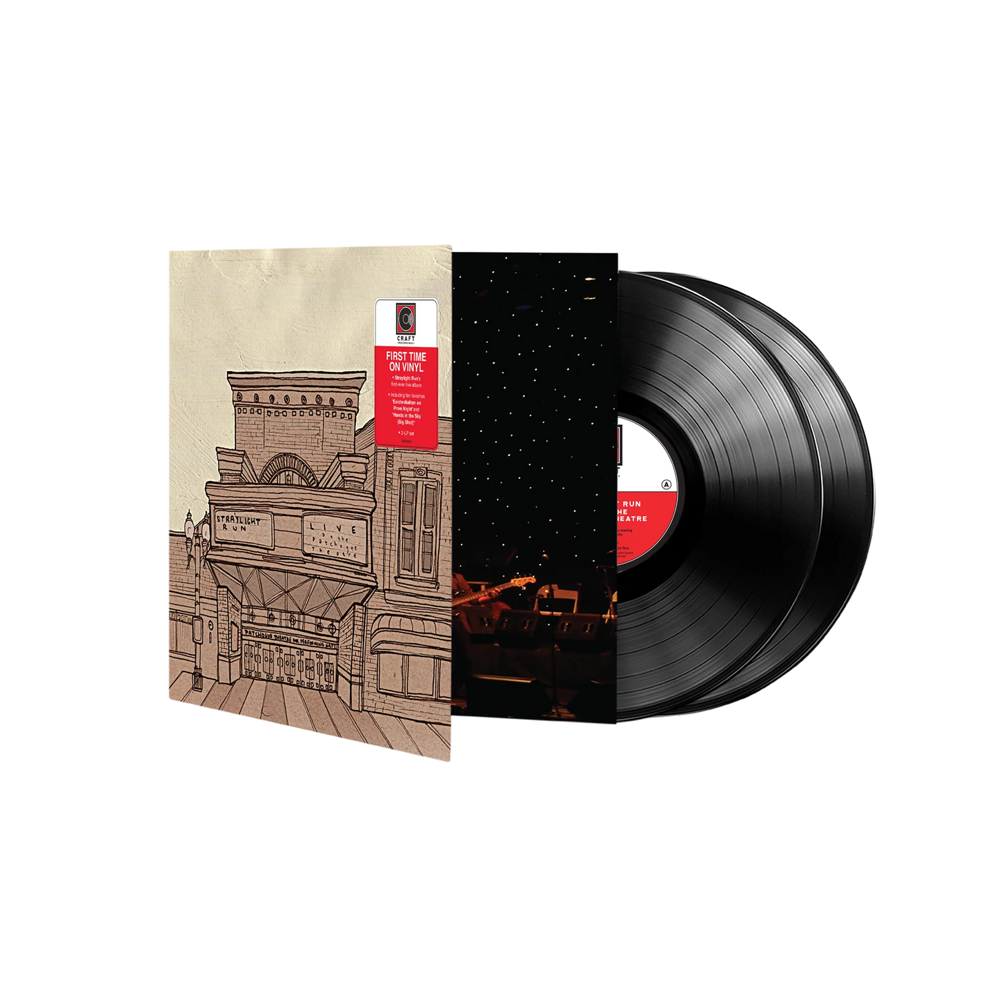 Straylight Run – Live At The Patchogue Theatre 2LP Vinyl Record (2021)