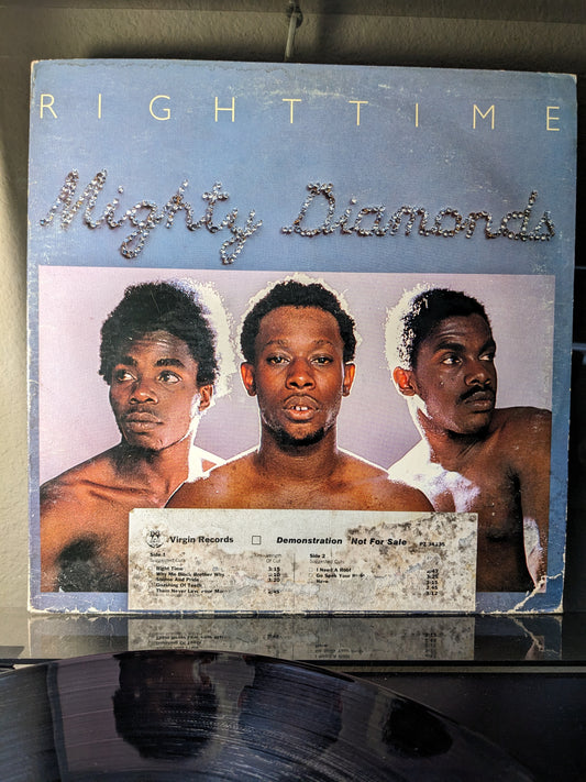 The Mighty Diamonds - Right Time (1976) Promo, LP