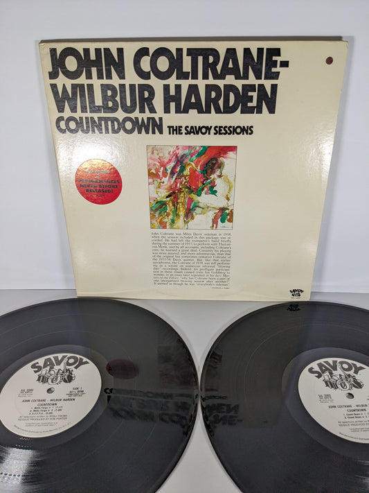 John Coltrane - Wilbur Harden - Countdown: The Savoy Sessions - 2xLP Vinyl Record (1976)