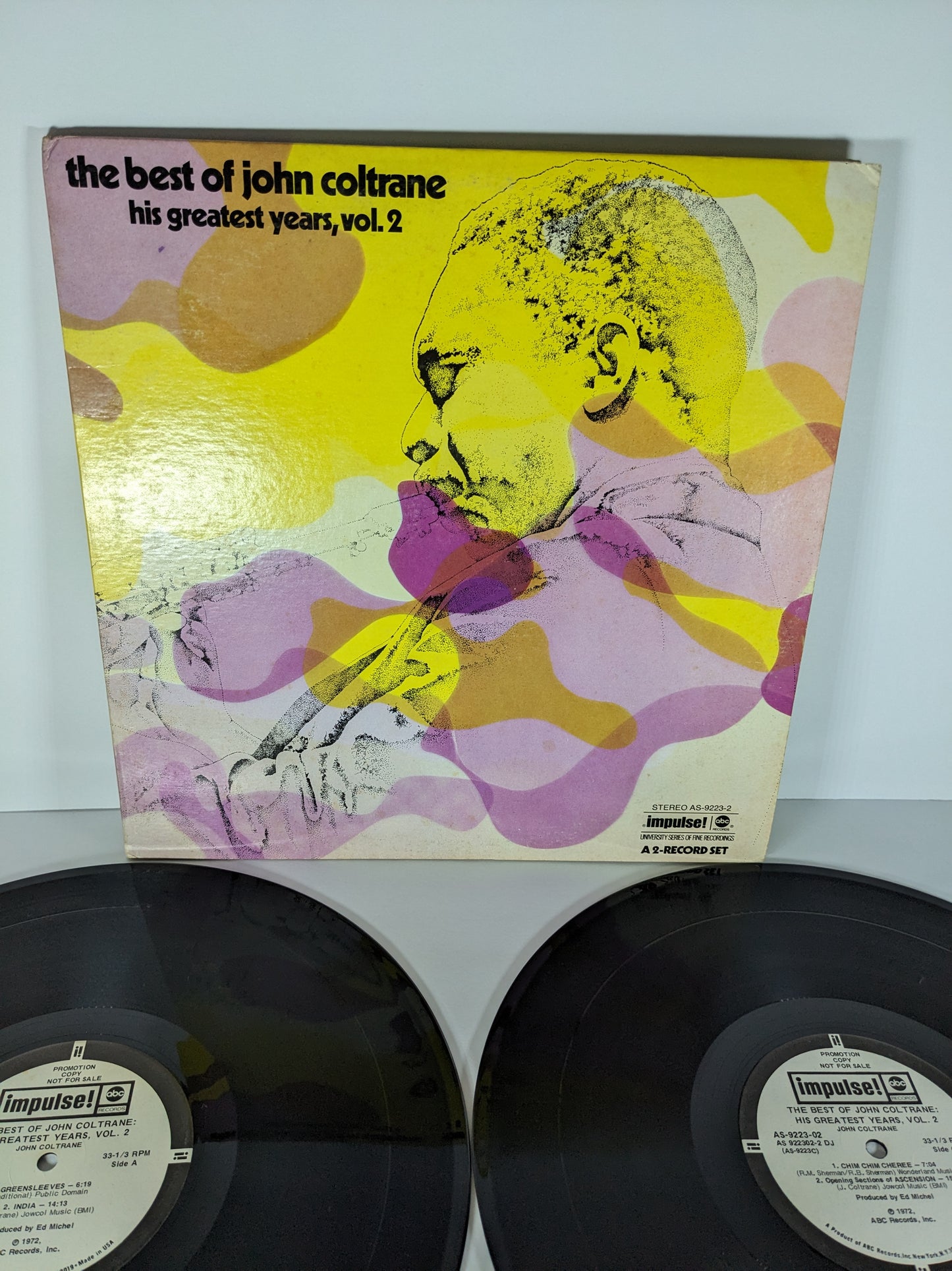 John Coltrane - His Greatest Years Vol. 2 - 2xLP Vinyl Record (1972)